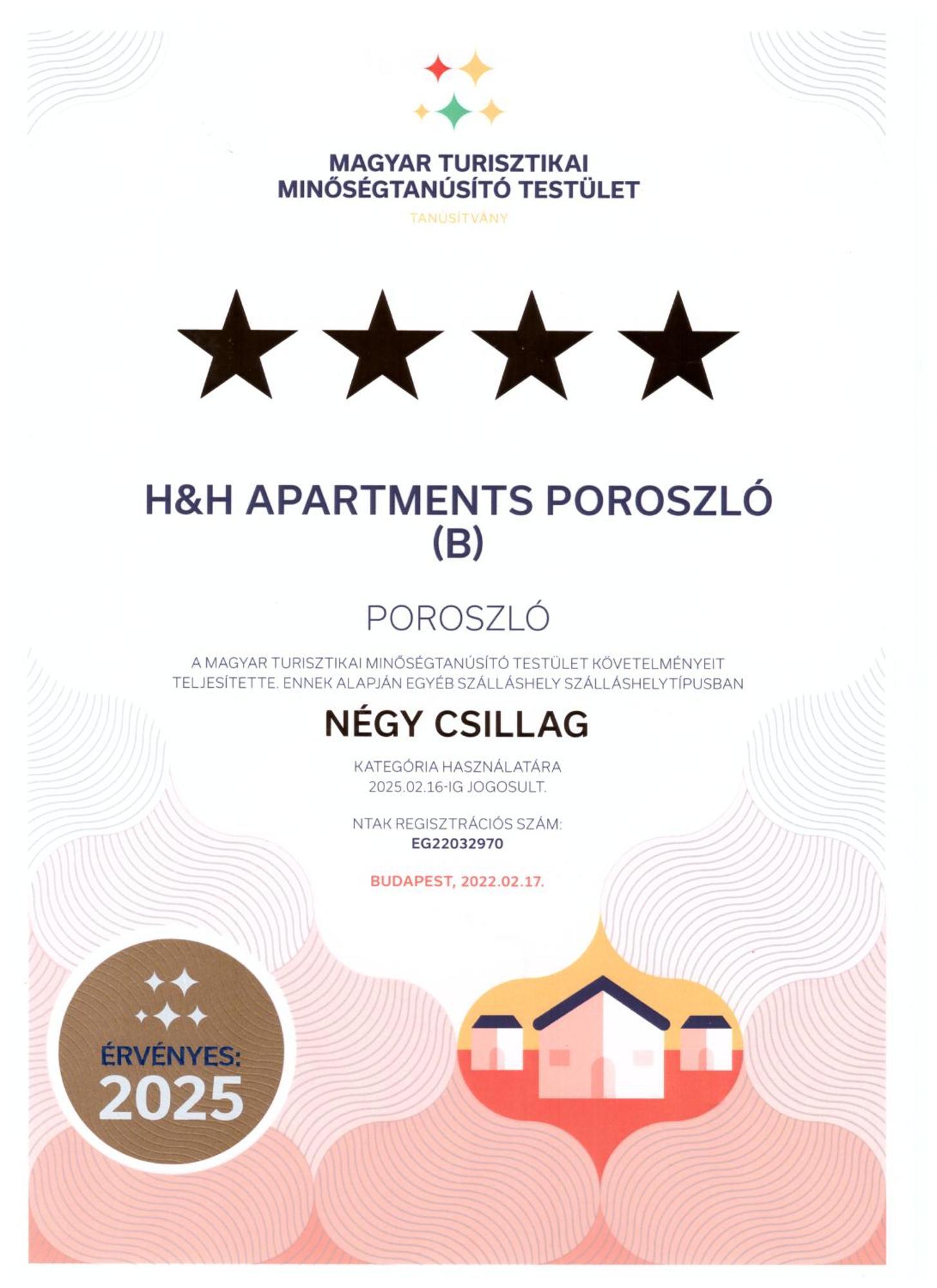 H&H Apartments Poroszló Exterior foto